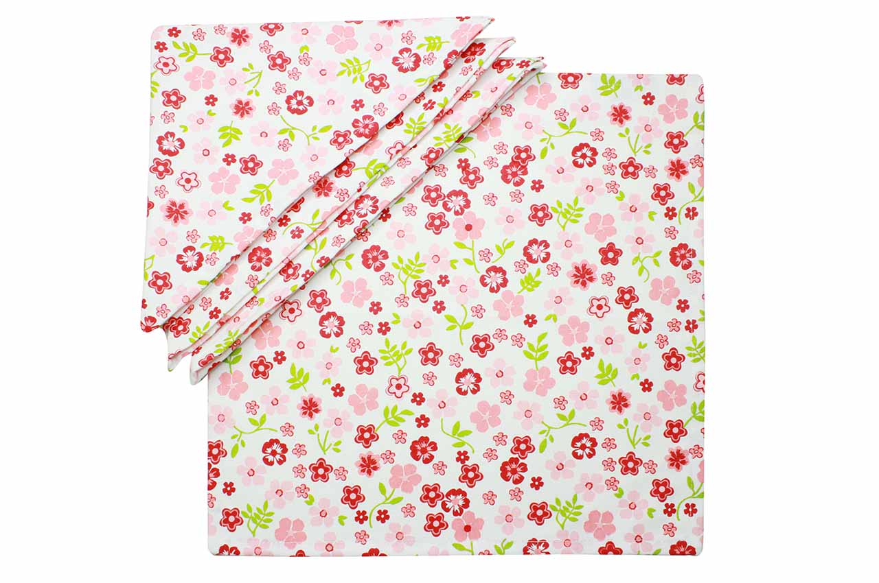 Blossom Napkin (16*16 Inches) Set of 4 Pc